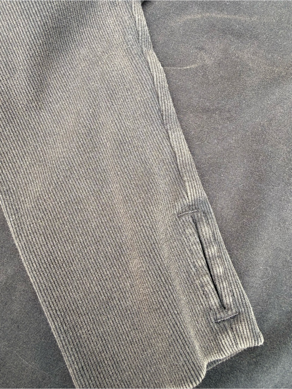 We The Free Women's Black/ gray Hooded Pocket Sweatshirt - Picture 3 of 7